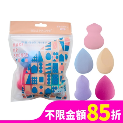 BELLEMADAME 貝麗瑪丹美妝蛋奇幻世界5入
