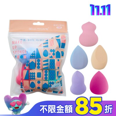 BELLEMADAME 貝麗瑪丹美妝蛋奇幻世界5入