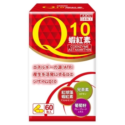 AJIOU 日本味王 日本味王Q10蝦紅素膠囊60粒