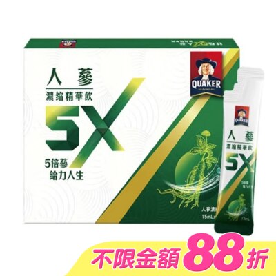 Quaker 桂格 - 桂格 5X人蔘濃縮精華飲盒裝18包 image