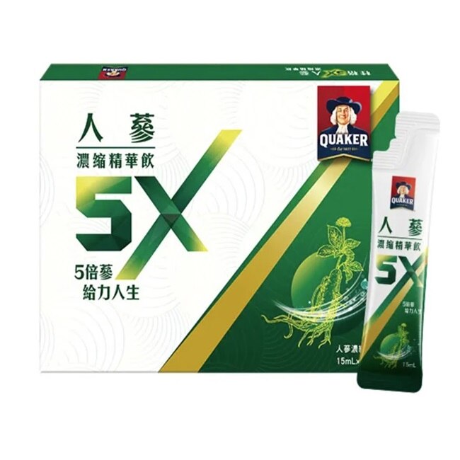 桂格 5X人蔘濃縮精華飲盒裝18包