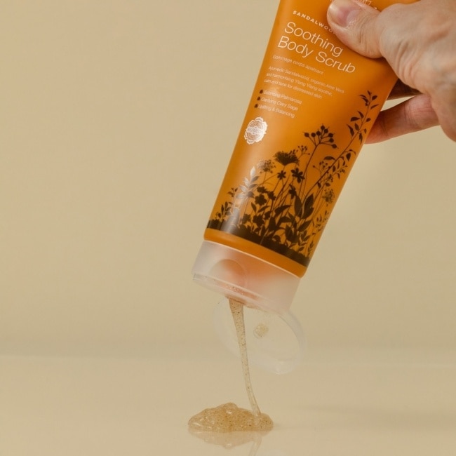 城市吠陀 檀香舒緩身體磨砂乳200ml