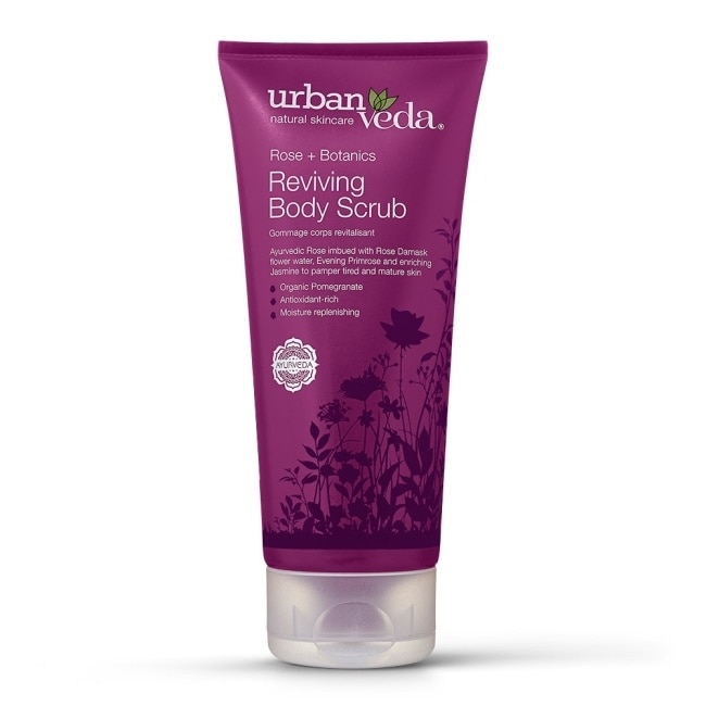 城市吠陀 玫瑰賦活身體磨砂乳200ml