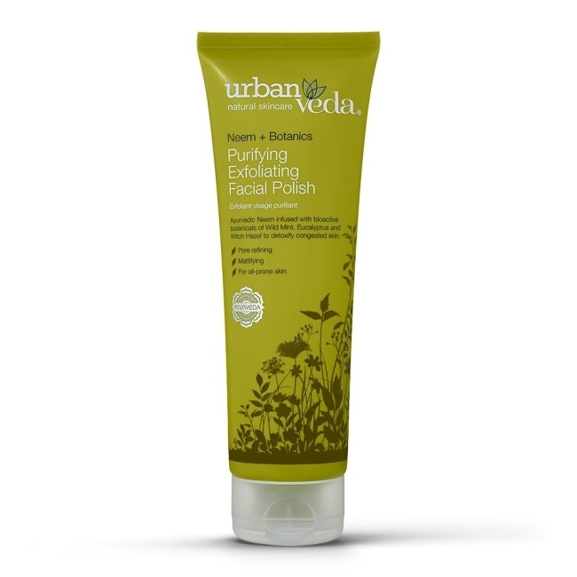 城市吠陀 淨化亮白臉部去角質霜125ml