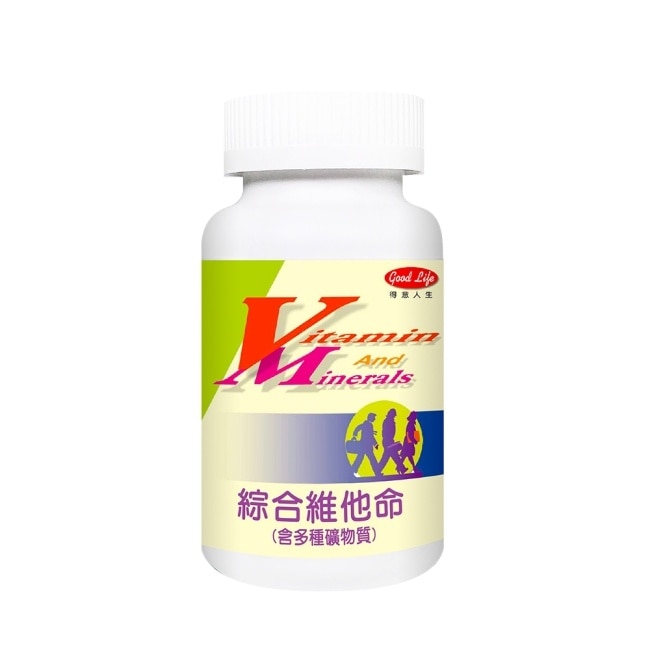 得意人生 高單位綜合維他命 (60粒)