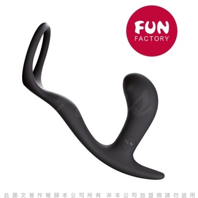 FUNFACTORY 德國Fun Factory Bootie Ring 情趣環後庭塞-黑