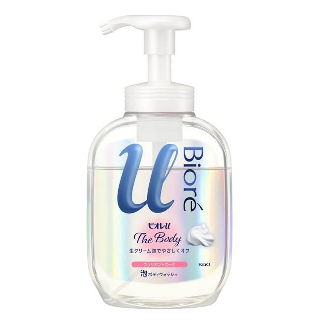 Biore高彈潤沐浴慕絲 優雅花香540ML
