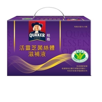 Quaker 桂格 桂格活靈芝盒裝19瓶