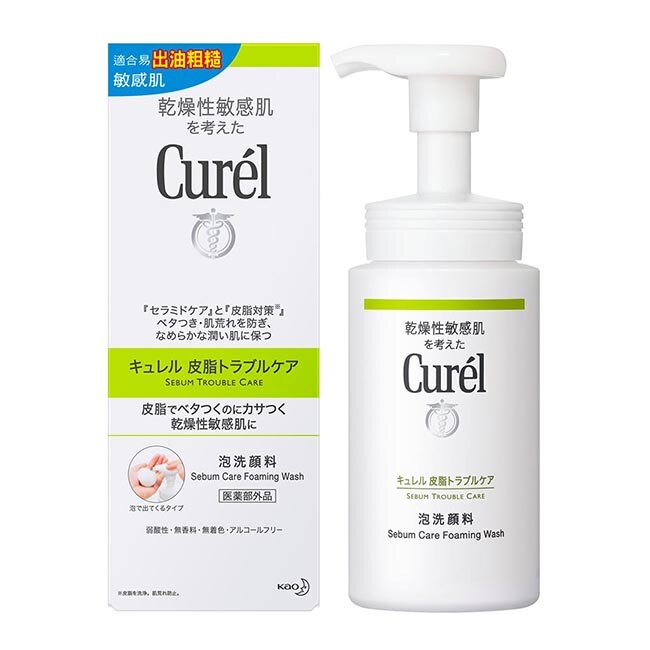 Curel 珂潤 控油保濕洗顏慕斯 150ml