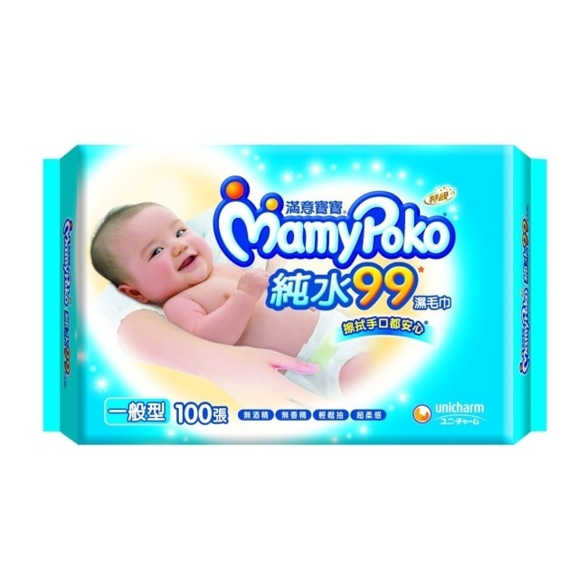 Mamypoko 超柔感溼巾一般型100P