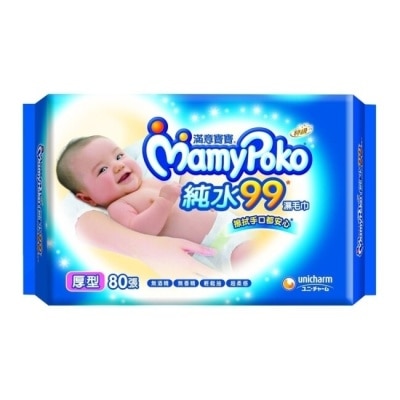 滿意寶寶 Mamypoko 超柔感溼巾厚型80P