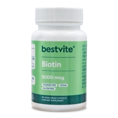 Bestvite 必賜力 【美國BestVite】必賜力生物素膠囊1瓶 (90顆) image