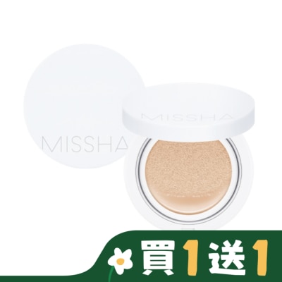 MISSHA MISSHA輕透裸光 保濕氣墊粉餅N SPF50+/PA+++ No.21 白皙 15g