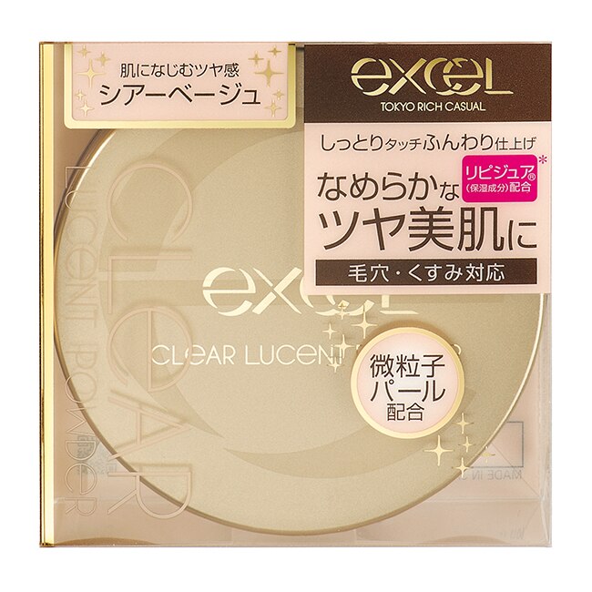 EXCEL 光感透亮蜜粉03明亮裸膚N