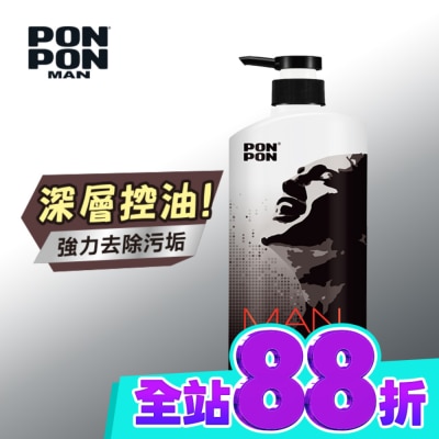 澎澎 PonPon 澎澎 MAN元氣炭沐浴乳 850g image