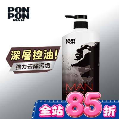澎澎 PonPon - 澎澎 MAN元氣炭沐浴乳 850g image