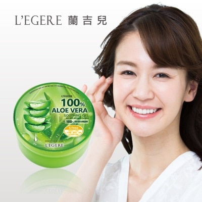 L`egere 蘭吉兒 L’EGERE 100 蘆薈保濕凝膠 300ml