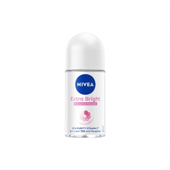 妮維雅 NIVEA 止汗爽身乳液 亮白系列50ml