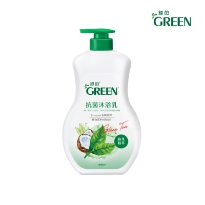 GREEN 綠的 綠的抗菌沐浴乳1000ml-綠茶精油-箱購