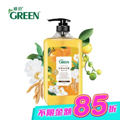 GREEN - 綠的抗菌沐浴露1000ml-橙花燕麥 image
