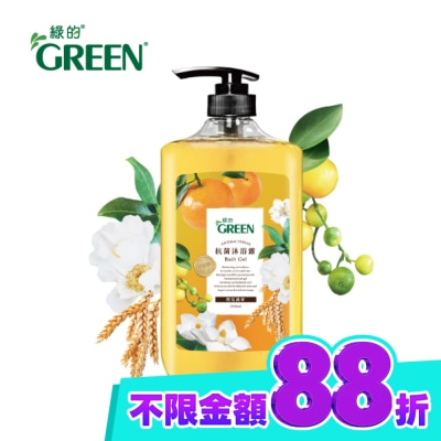 GREEN 綠的 綠的抗菌沐浴露1000ml 橙花燕麥 image