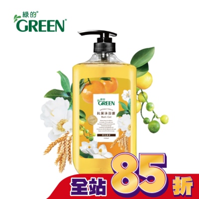 GREEN 綠的 - 綠的抗菌沐浴露1000ml-橙花燕麥