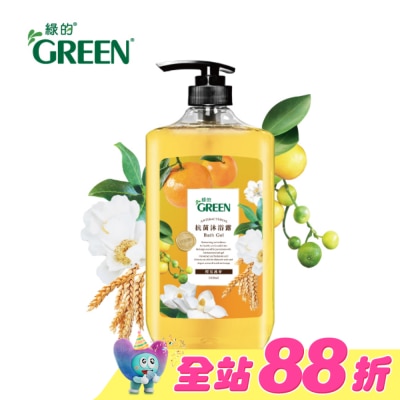 GREEN 綠的 - 綠的抗菌沐浴露1000ml-橙花燕麥