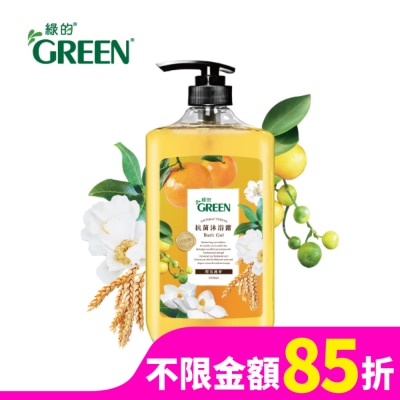 GREEN 綠的抗菌沐浴露1000ml-橙花燕麥