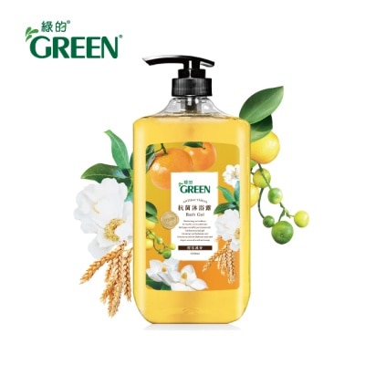 GREEN 綠的抗菌沐浴露1000ml-橙花燕麥