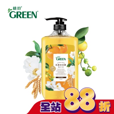 GREEN 綠的 - 綠的抗菌沐浴露1000ml-橙花燕麥