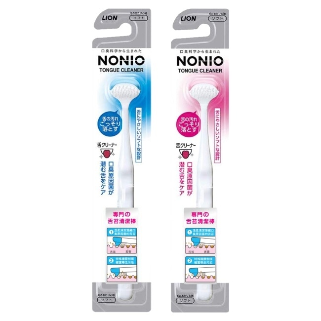日本獅王NONIO終結口氣舌苔清潔棒-箱購