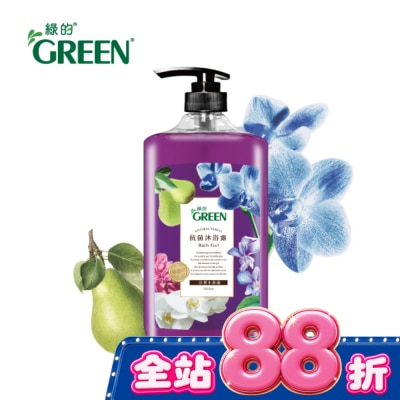 GREEN 綠的 - 綠的抗菌沐浴露1000ml-洋梨小蒼蘭 image
