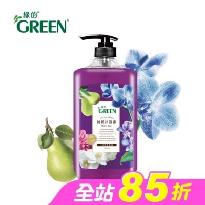 GREEN 綠的 - 綠的抗菌沐浴露1000ml-洋梨小蒼蘭