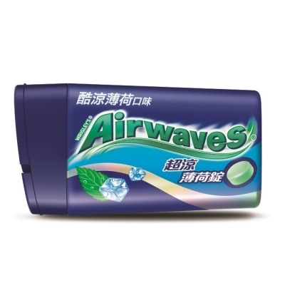 AIRWAVES Airwaves 超涼薄荷錠 酷涼薄荷 25粒