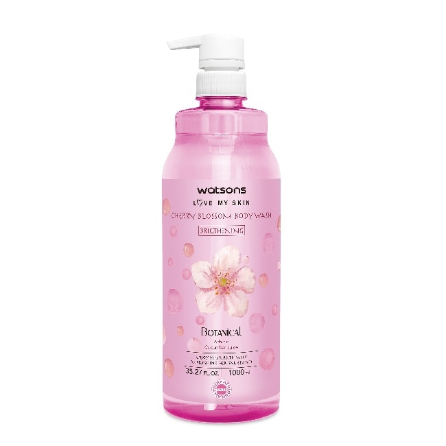 屈臣氏櫻花嫩白沐浴乳1000ml image