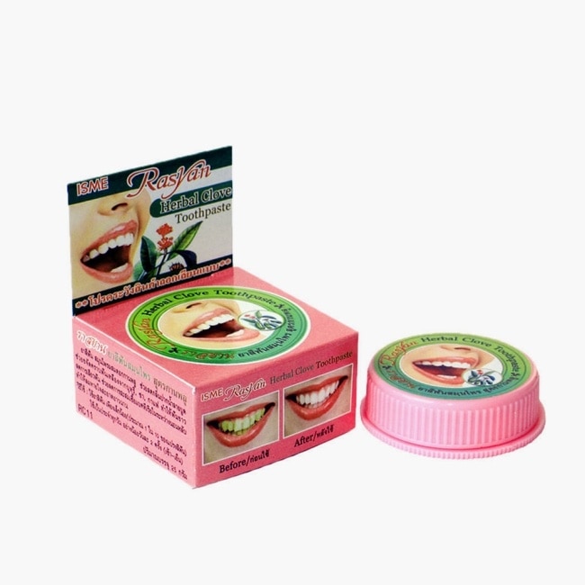 泰國 RASYAN 強效去漬牙粉(牙石煙茶黃漬)25gX6入-箱購