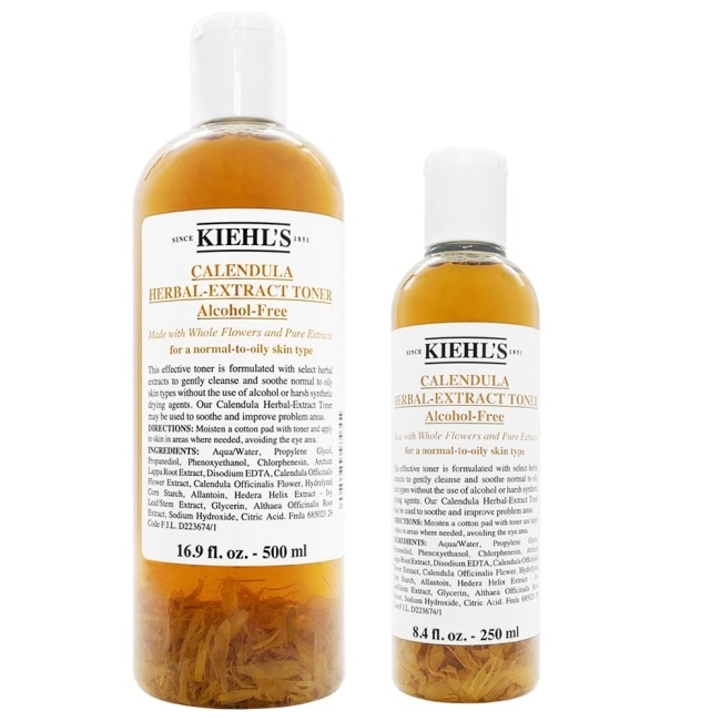 Kiehl’s契爾氏 金盞花植物精華化妝水超值組(250ml+500ml)
