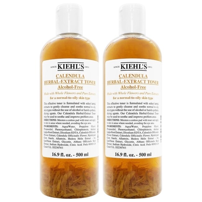 Kiehl’s契爾氏 金盞花植物精華化妝水500ml (2入組)