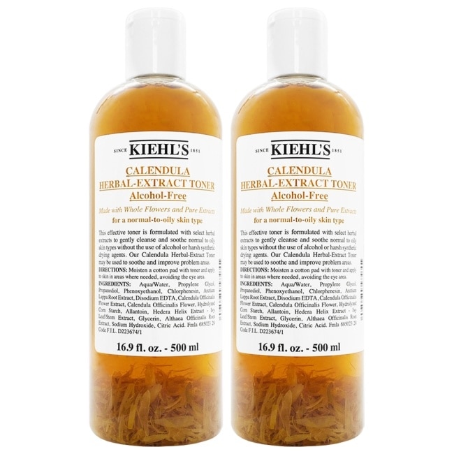 Kiehl’s契爾氏 金盞花植物精華化妝水500ml (2入組)