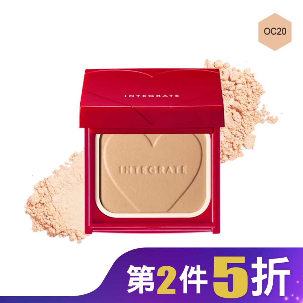 INTEGRATE INTEGRATE 柔焦輕透美肌粉餅nOC20【不含粉餅盒】10g