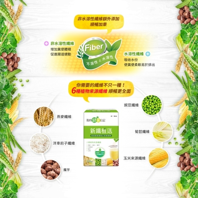 我的健康日記 新纖植送30入