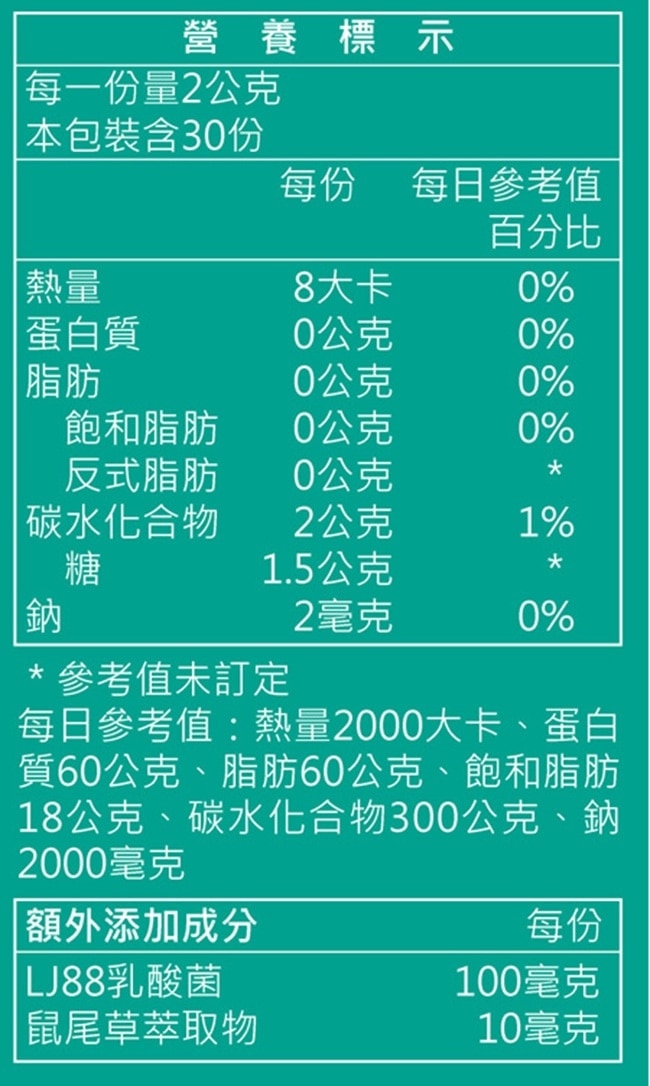 優倍多顧衛優益生菌