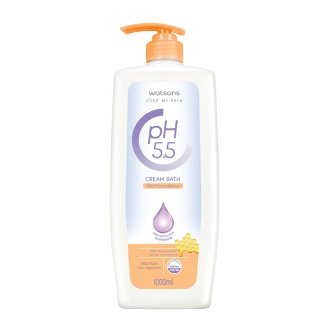 屈臣氏pH5.5蜂蜜潤膚沐浴乳1000ml image