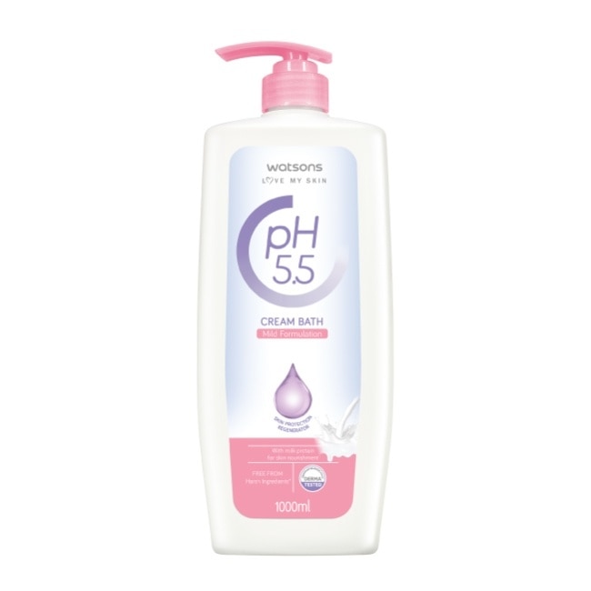 屈臣氏pH5.5潤膚沐浴乳1000ml