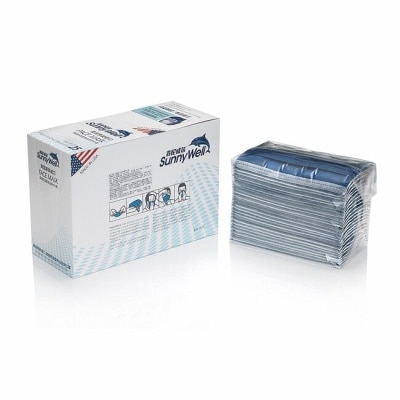 NEOWAY 美國SunnyWell專利口罩25片家庭號(藍色/盒裝)-箱購