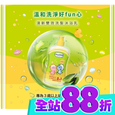 Baan貝恩 貝恩清新雙效洗髮沐浴乳400ml (二合一) image