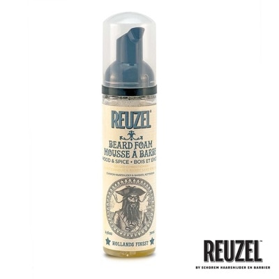 REUZEL REUZEL 免沖保濕養護鬍鬚泡沫(清新木質調) 70ml