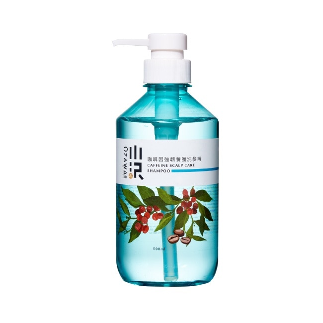 OZAWAKEI 咖啡因強韌養護洗髮精 500ml