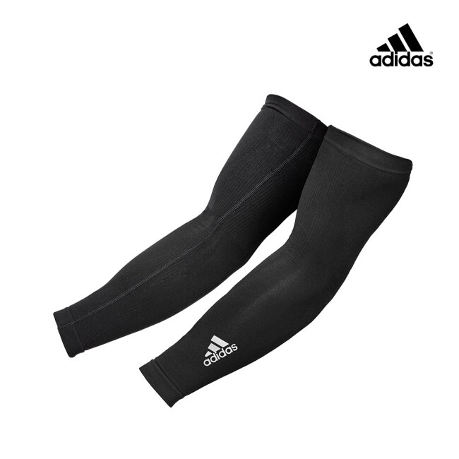 Adidas 機能壓縮袖套-(黑)S/M