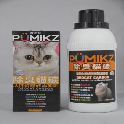 CATSHOUSE 國際貓家 波米斯1+1除臭貓碳1000ML+1000ML礦砂專用-箱購